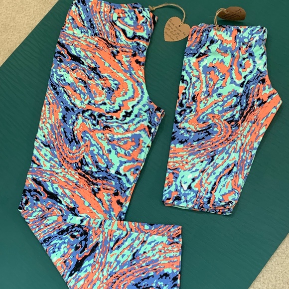 Cha-Cha leggings- oceanic - Picture 2 of 3